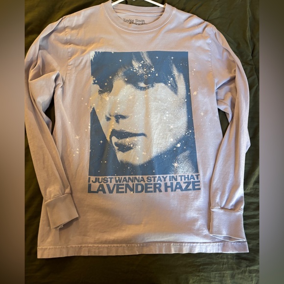 Taylor Swift Tops - Taylor Swift Lavender Haze Long Sleeve Tee